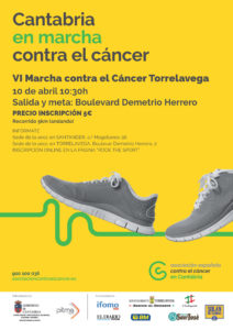 Cartel VI Marcha contra el cáncer