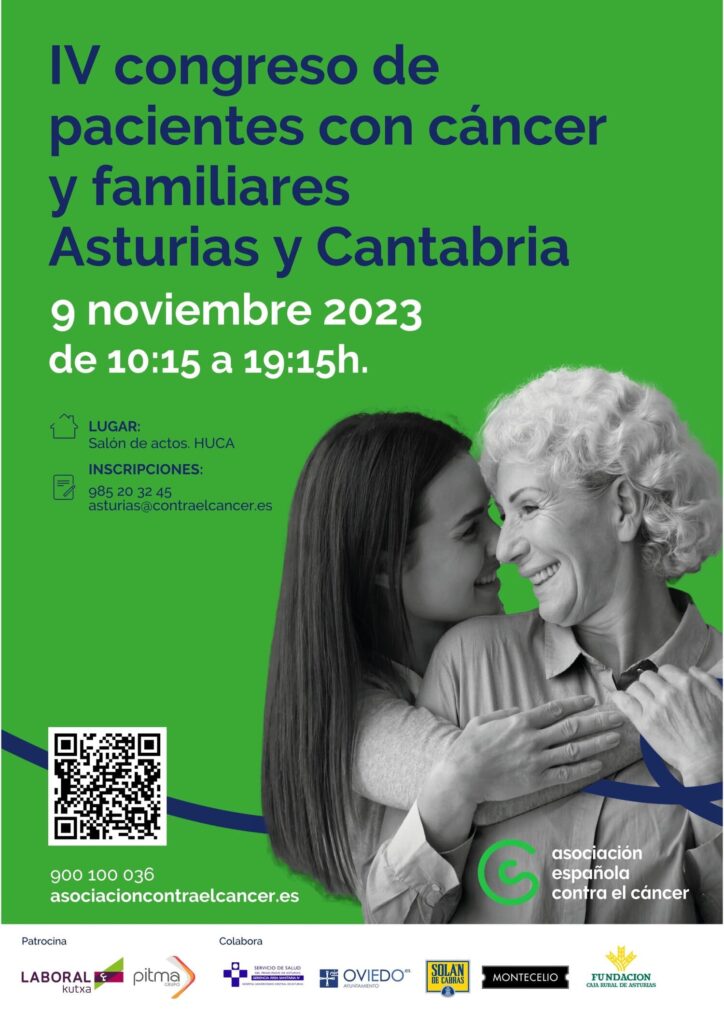IV Congreso de pacientes con cáncer y familiares en Asturias y Cantabria