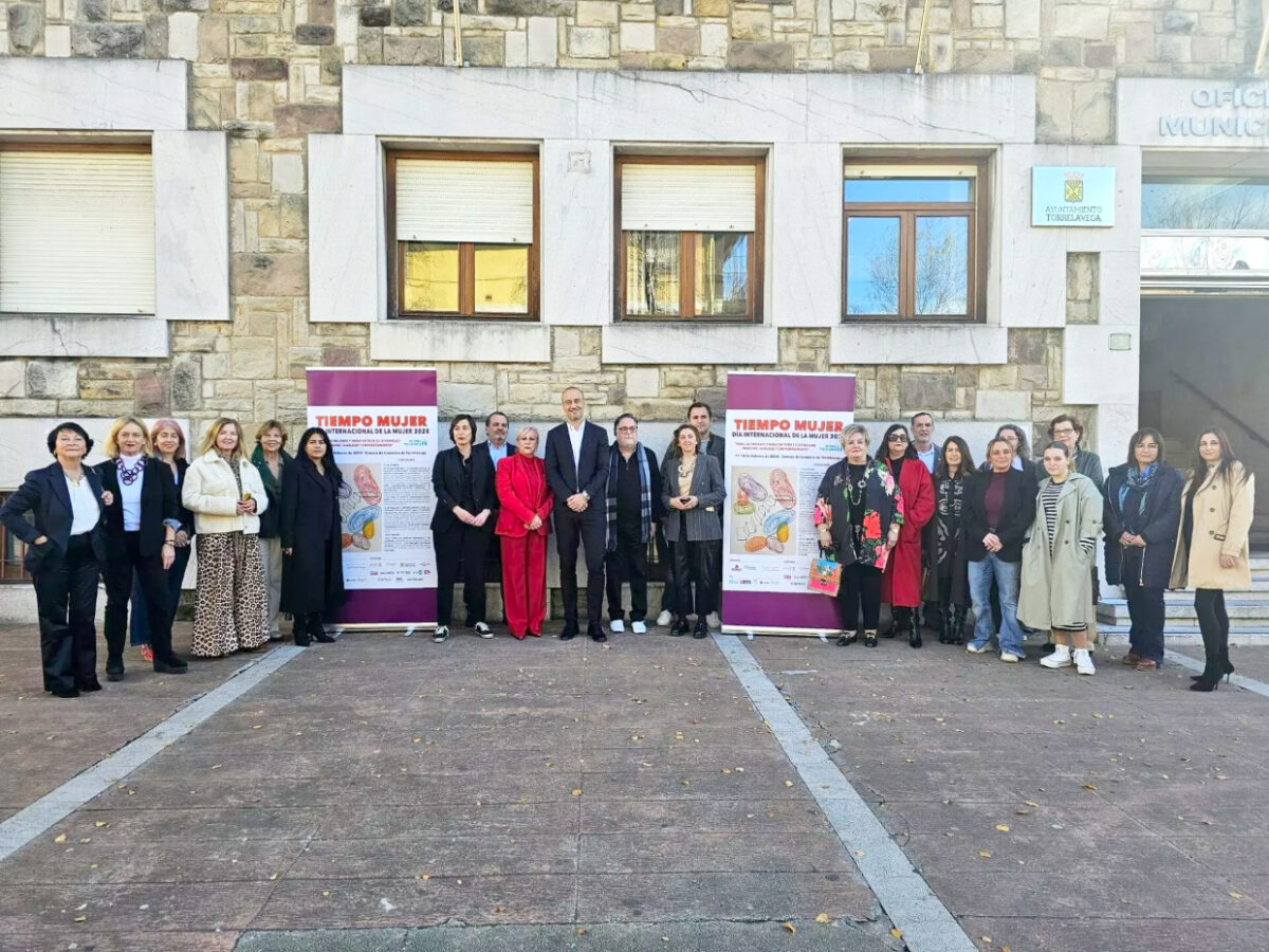 Presentación Jornadas Tiempo Mujer 2025 en Torrelavega